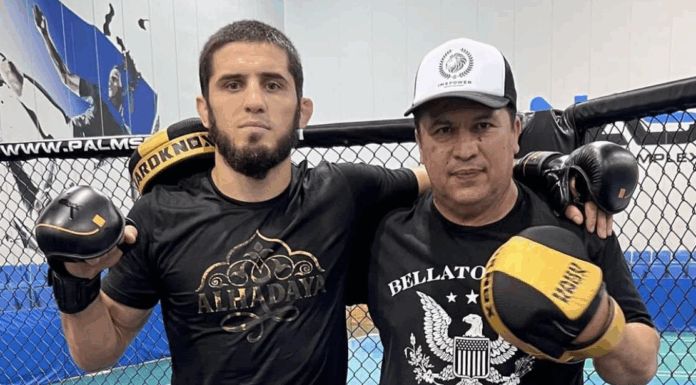 Trener Islama Makhacheva wskazał dwóch potencjalnych rywali po zdobyciu pasa