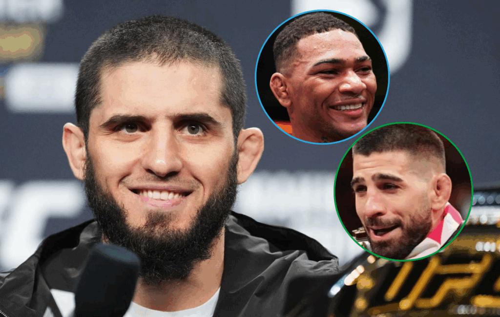 Islam Makhachev odpowiada Topurii i Moralesowi: „Łatwo się z nimi rozprawię” Islam Makhachev odpowiada Topurii i Moralesowi: „Łatwo się z nimi rozprawię”