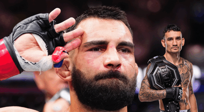 Benoit Saint-Denis celuje w pas BMF i wzywa Maxa Hollowaya po brutalnym nokaucie na UFC 322