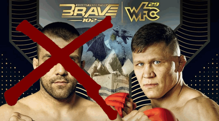Daniel Skibiński nie zawalczy na Brave 102. Organizacja odwołała pojedynek bez szukania zastępstwa dla Polaka