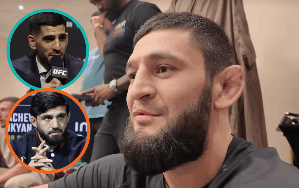 Khamzat Chimaev nie zamierza rozdzielać Tsarukyana i Topurii: „Niech idą jeden na jeden”