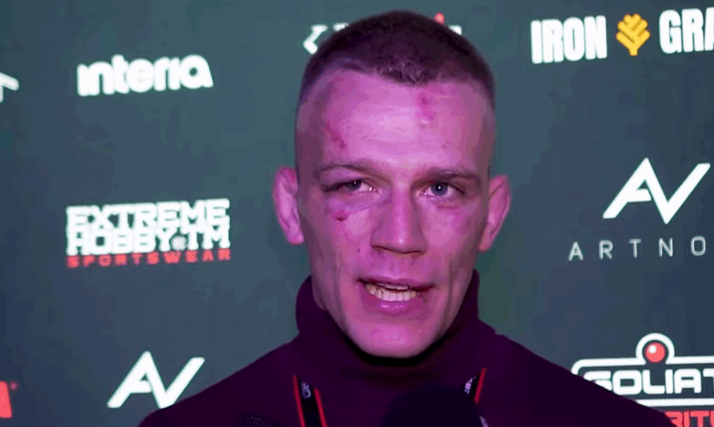 Szymon Herrmann po wojnie na Babilon MMA 55: „W pierwszej rundzie zrobiłem głupotę, ale to była dobra lekcja. Pas? Chcę go i jestem gotowy”