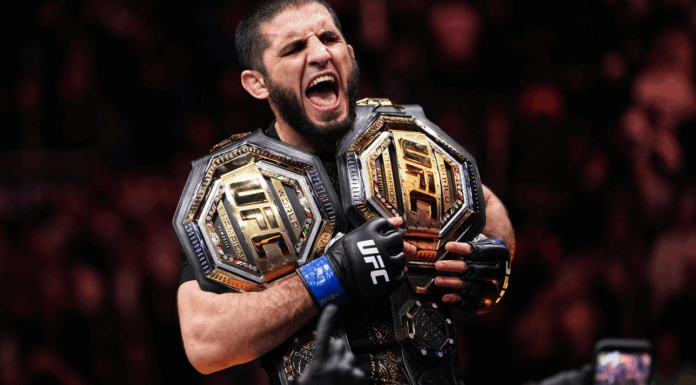 Islam Makhachev odpowiada na wyzwanie Garry’ego. „Rakhmonov nie może siedzieć rok i liczyć na titleshota”