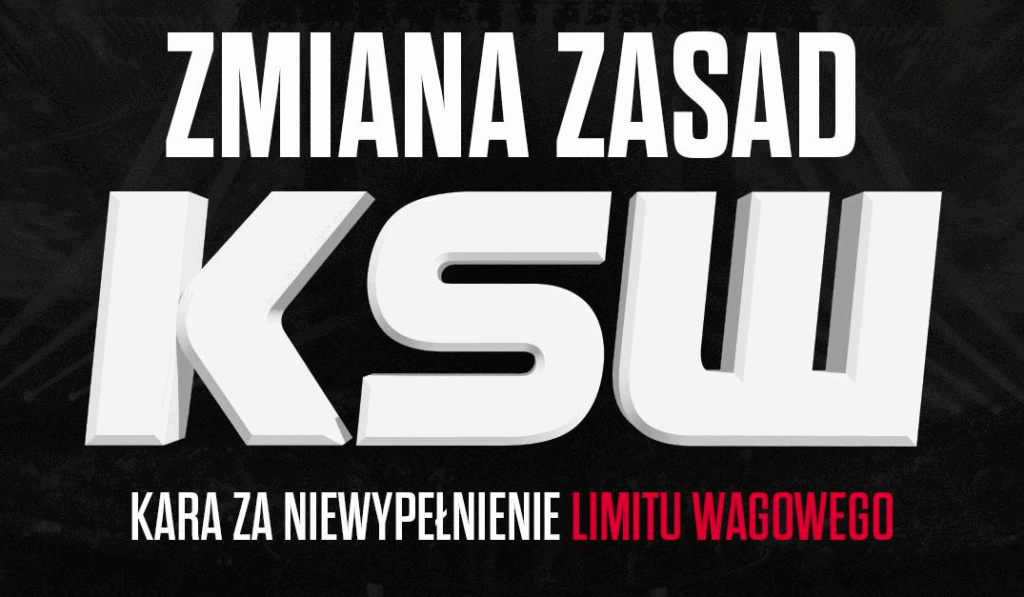 Rewolucja w KSW! Kary za niewypełnienie limitu wagowego jeszcze surowsze! Rewolucja w KSW! Kary za niewypełnienie limitu wagowego jeszcze surowsze!