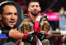 Michael Chandler z wielkim uznaniem o Ilii Topurii: „Najbardziej utalentowany zawodnik w całym MMA”