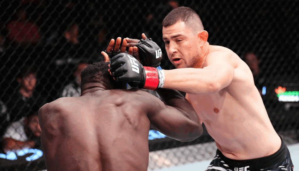 UFC Vegas 110 – wyniki. Kuriozalny main event z udziałem Deliji UFC Vegas 110 – wyniki. Kuriozalny main event z udziałem Deliji