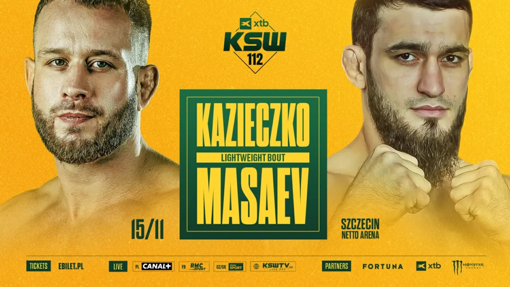 Maciej Kazieczko z nowym rywalem na galę XTB KSW 112 Maciej Kazieczko z nowym rywalem na galę XTB KSW 112