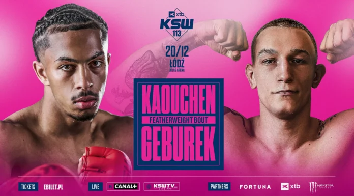 Souheil Kaouchen z nowym rywalem na galę XTB KSW 113