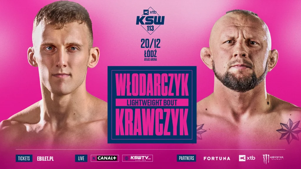 Igor Włodarczyk zmierzy się z Arturem Krawczykiem na gali XTB KSW 113 Igor Włodarczyk zmierzy się z Arturem Krawczykiem na gali XTB KSW 113