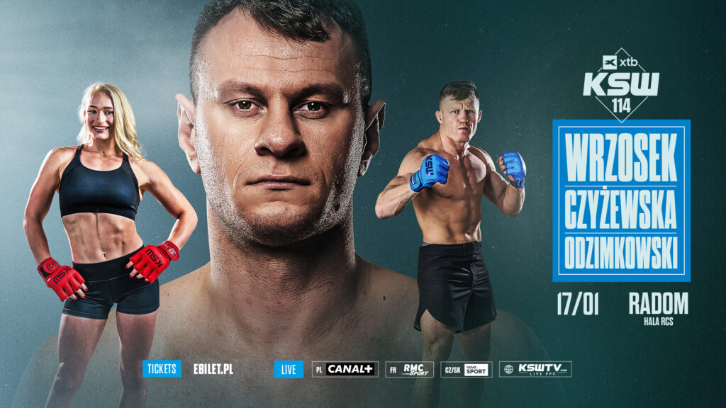 Arek Wrzosek i Wiktoria Czyżewska kolejnymi bohaterami gali XTB KSW 114 w Radomiu Arek Wrzosek i Wiktoria Czyżewska kolejnymi bohaterami gali XTB KSW 114 w Radomiu