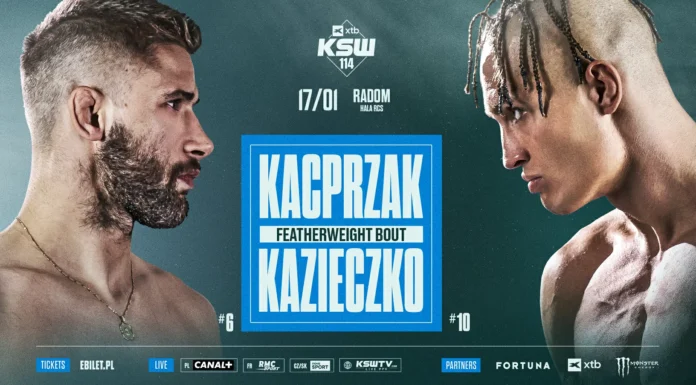 Efektownie walczący piórkowi zmierzą się na gali XTB KSW 114