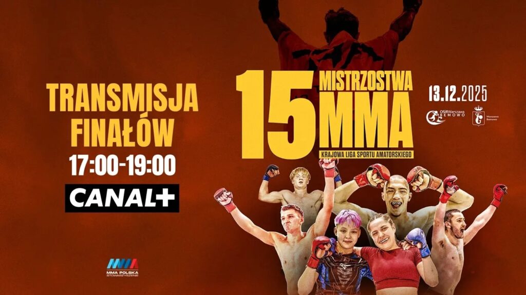 Transmisja 15. Mistrzostw MMA dostępna w internecie. Finały w Canal+