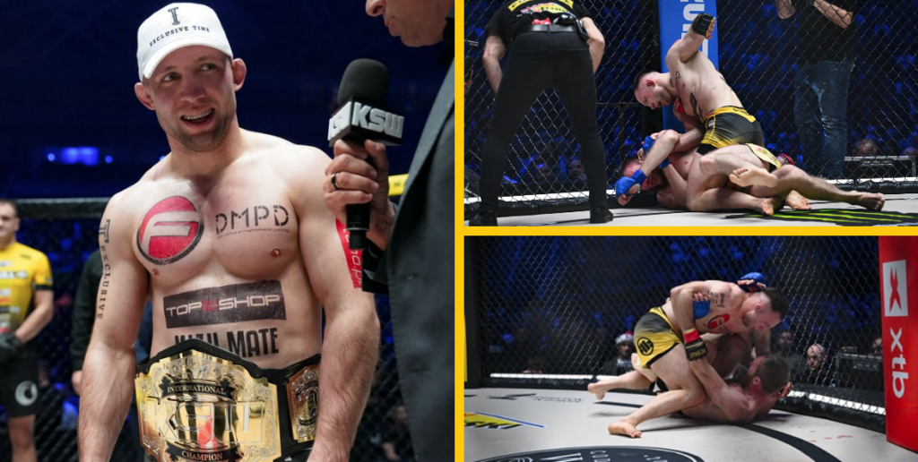 Adrian Bartosiński po KSW 113: „W kategorii półśredniej jestem ja i długo, długo nikt”