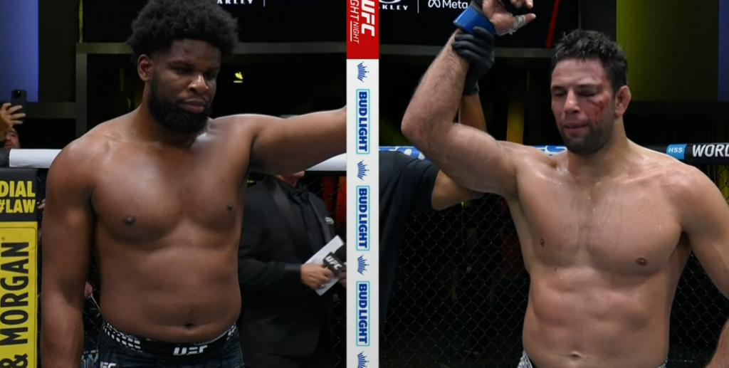 UFC Vegas 112: Marcus Buchecha i Kennedy Nzechukwu kończą pojedynek jednogłośnym remisem