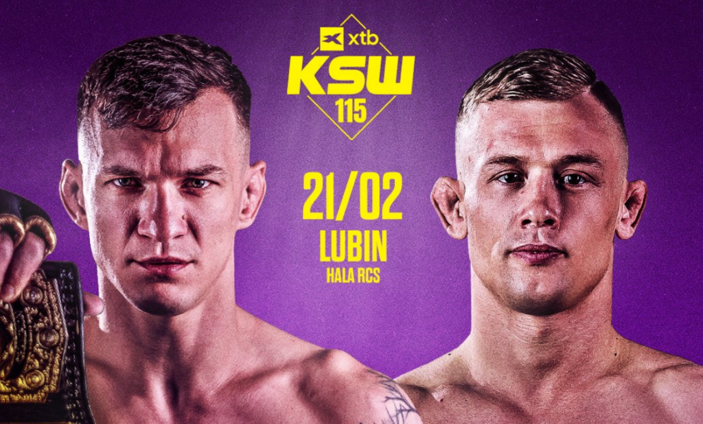 Sebastian Przybysz broni pasa na XTB KSW 115. Mistrz wagi koguciej zmierzy się z Vitaliyem Yakymenką