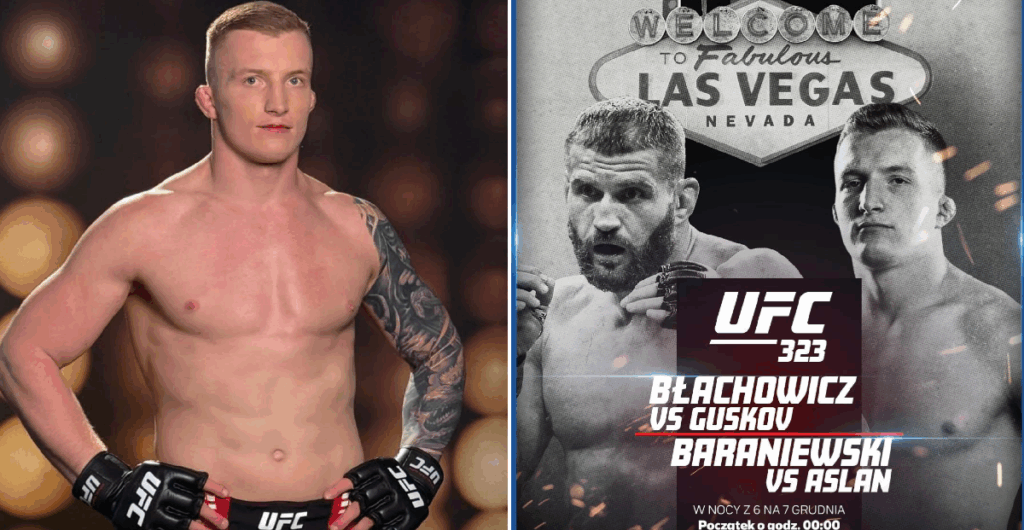 Iwo Baraniewski przed debiutem w UFC: „Głowę mam mocną. Stres mnie nie zje”