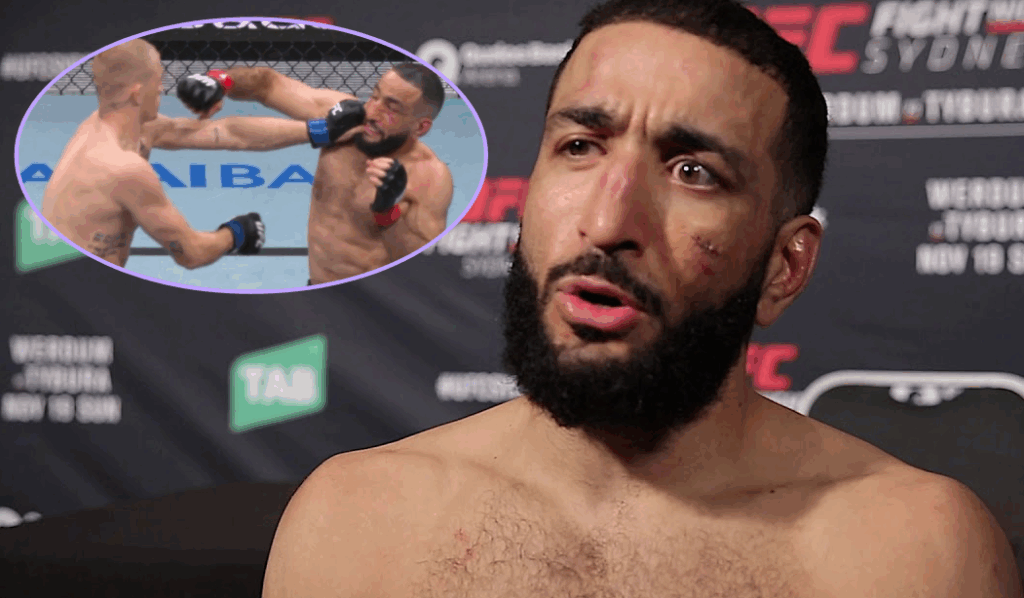 Belal Muhammad oskarża Garry’ego o nieczyste zagrania i celowe faule: „Trzy razy wsadził mi palce w oko” Belal Muhammad oskarża Garry’ego o nieczyste zagrania i celowe faule: „Trzy razy wsadził mi palce w oko”