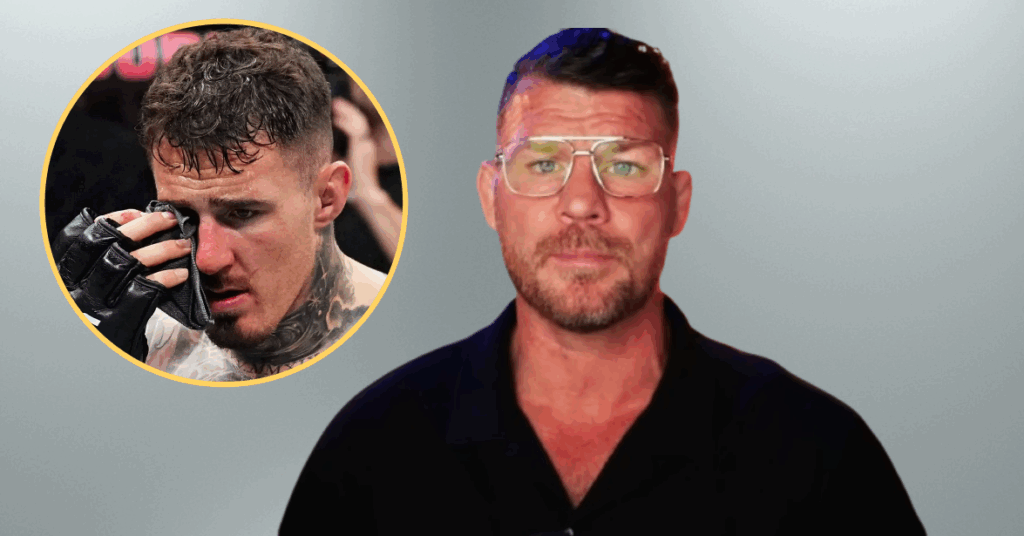 „Wczoraj był ulubieńcem tłumu, dziś każdy go hejtuje” – Michael Bisping ostro o sytuacji Toma Aspinalla