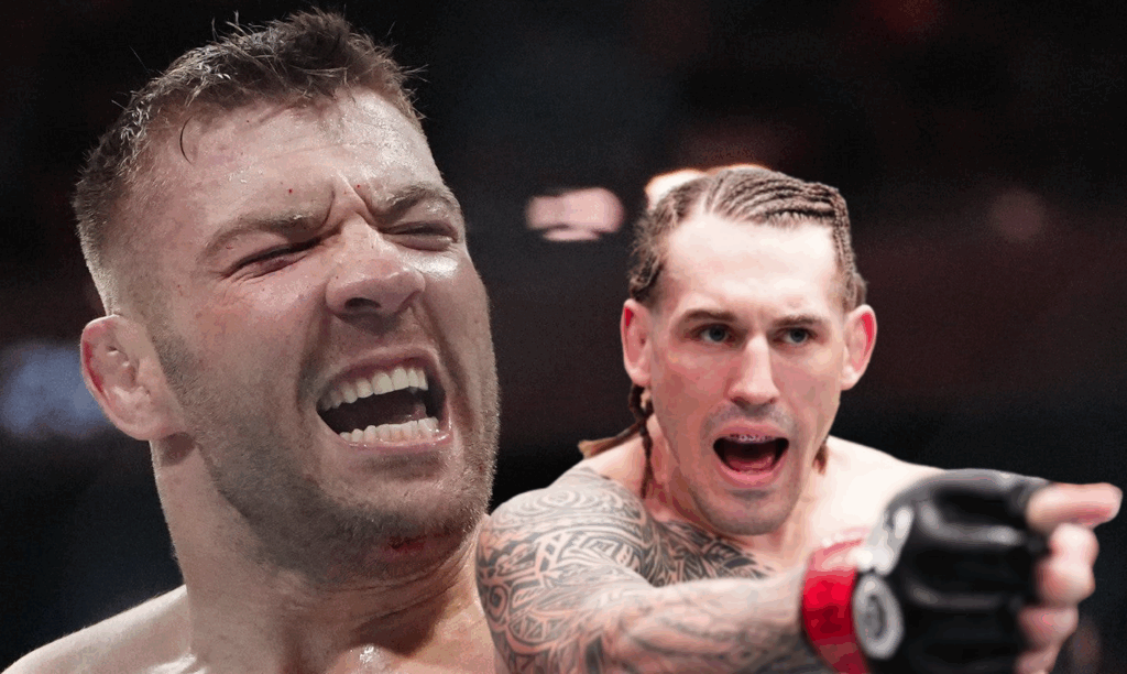 Dricus du Plessis odpala w kierunku Allena: „Wygrywa dwie walki i myśli, że może wyzywać byłych mistrzów?”