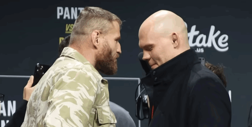 Jan Błachowicz i Bogdan Guskov pierwszy raz twarzą w twarz przed UFC 323 [WIDEO]