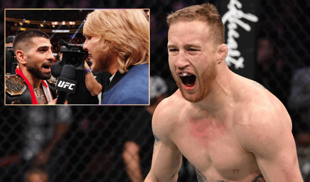 Justin Gaethje zapowiada zepsucie planów UFC: „Rozp**rdolę to wszystkim. Nie będzie żadnego Paddy vs. Topuria”