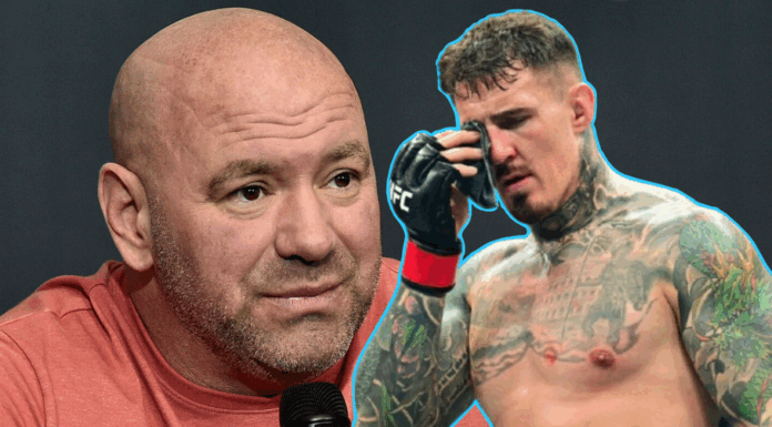 Dana White odpowiada Tomowi Aspinallowi: „Nigdy nie powiedziałem o nim nic negatywnego”