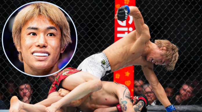 Tatsuro Taira komentuje przerwanie walki z Brandonem Moreno i patrzy w stronę walki o pas