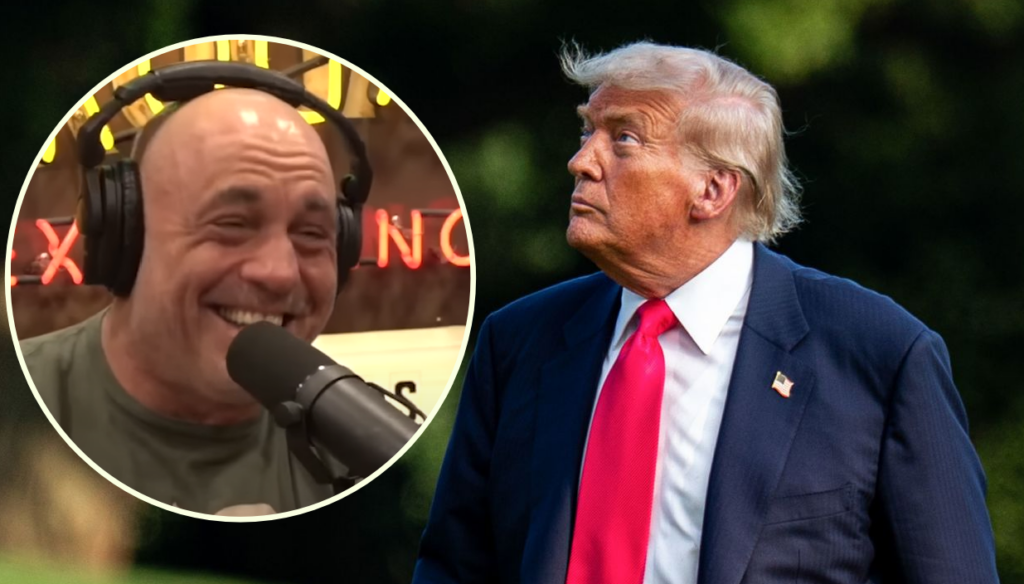 Joe Rogan śmieje się z „szalonych” planów Donalda Trumpa na UFC White House: „Jak niby zrobić dziewięć walk o pas?!”