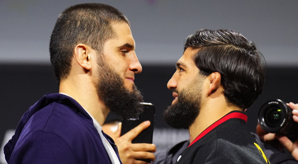 Islam Makhachev staje w obronie Armana Tsarukyana. „Powinien dostać walkę o pas, a UFC robi walki, których nie rozumiem”