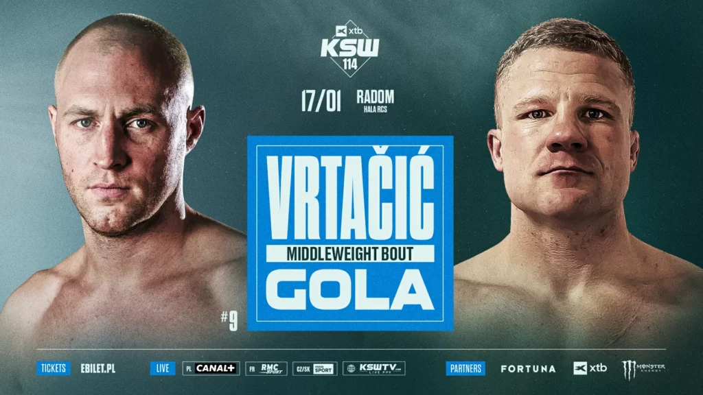 Chorwacko-polskie starcie zamyka kartę walk gali XTB KSW 114