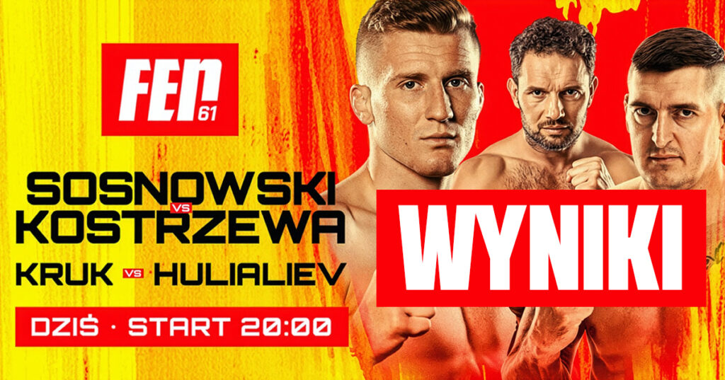 FEN 61 – wyniki