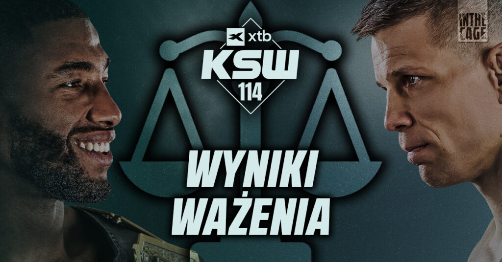 XTB KSW 114 – wyniki ważenia