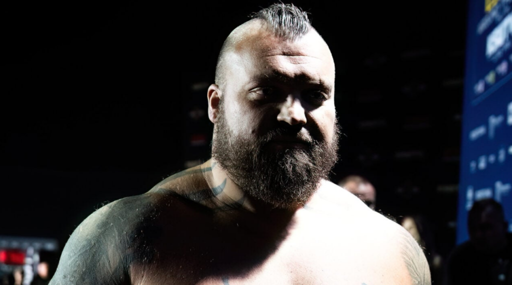 Eddie Hall: „Miałem dostać 20 milionów za debiut w MMA. Nie dostałem ani centa”