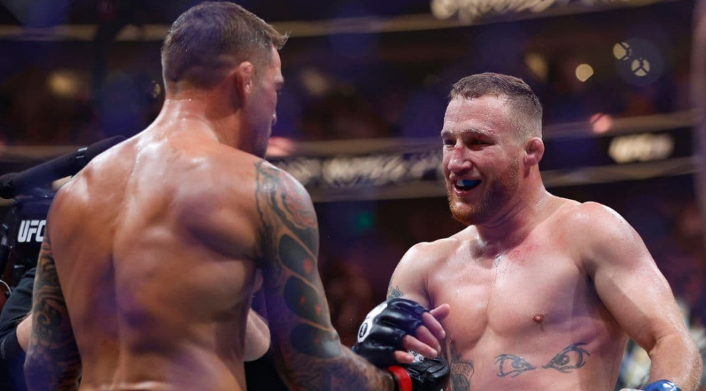 Justin Gaethje staje w obronie Dustina Poiriera. Ostre słowa pod adresem Paddy’ego Pimbletta przed UFC 324