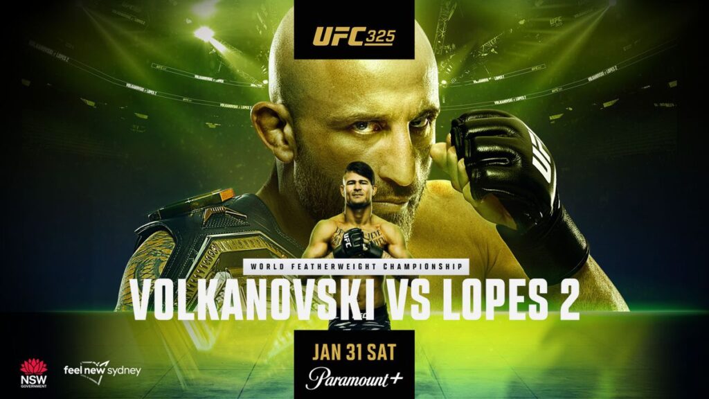 UFC 325 – karta walk. Gdzie i jak oglądać?