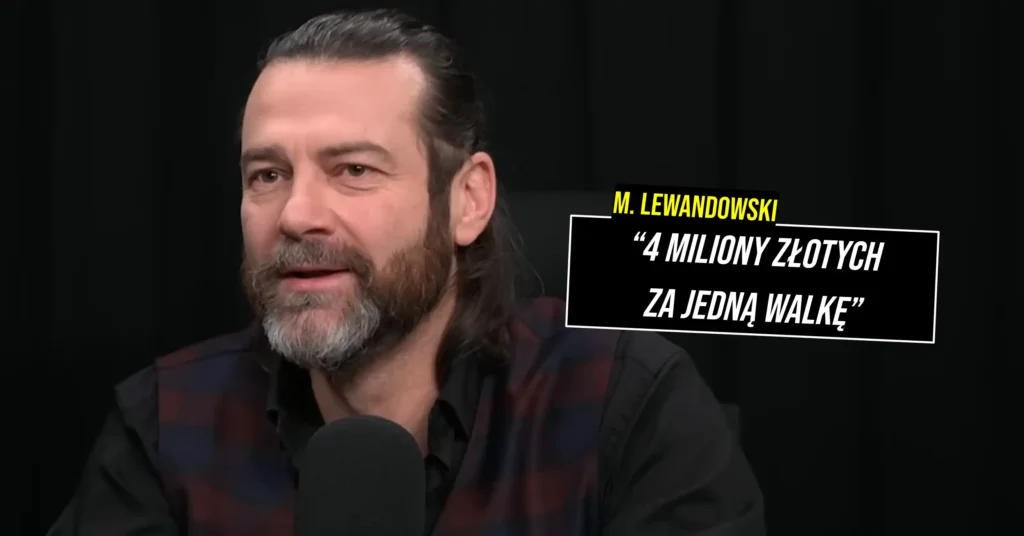 Martin Lewandowski ujawnia szokującą kwotę: 4 miliony złotych za jedną walkę w KSW!