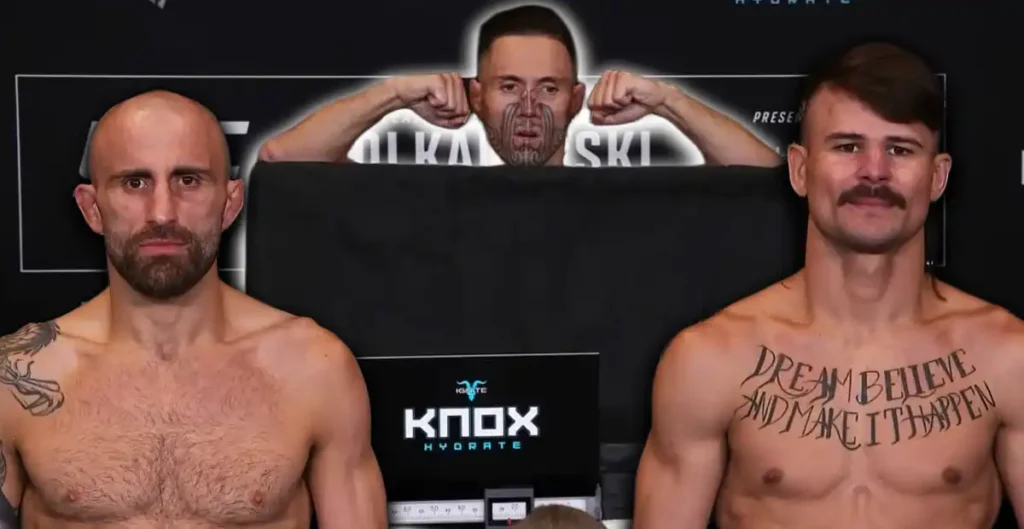 UFC 325 – wyniki ważenia. Jeden zawodnik próbował oszukiwać