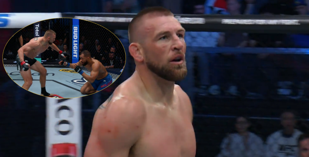 UFC Vegas 113: Dustin Jacoby znokautował Juliusa Walkera po kapitalnej serii w 2. rundzie! [WIDEO]