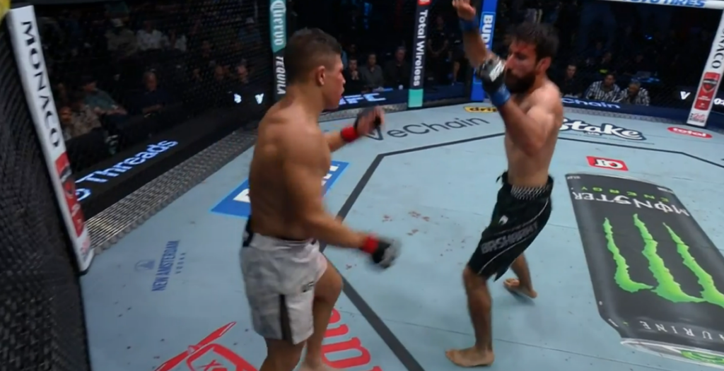 UFC Vegas 113: Farid Basharat niejednogłośnie zwyciężył z Jeanem Matsumoto