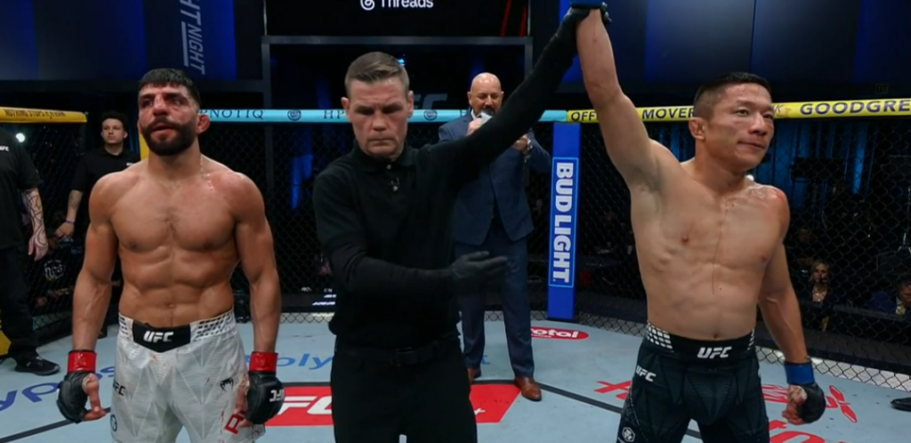 UFC Vegas 113: Kyoji Horiguchi jednogłośnie lepszy od Amira Albaziego