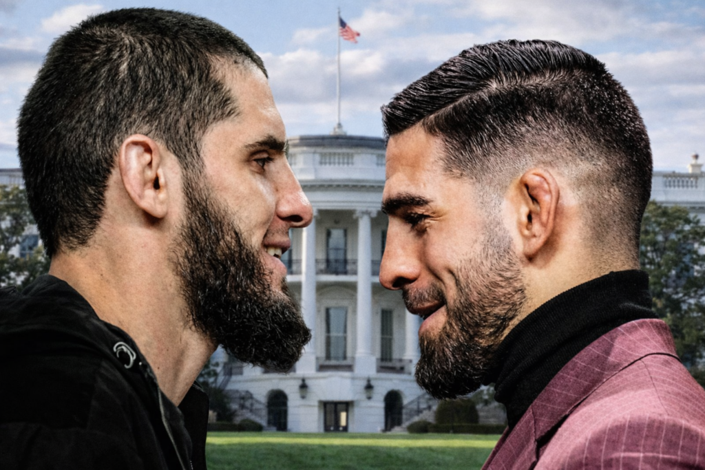 Islam Makhachev chce wskoczyć do gry. Gaethje może stracić walkę z Topurią na gali w Białym Domu?