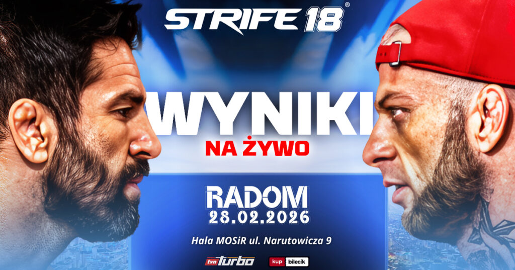 Strife 18 – wyniki. Szulakowski zwycięża w main evencie