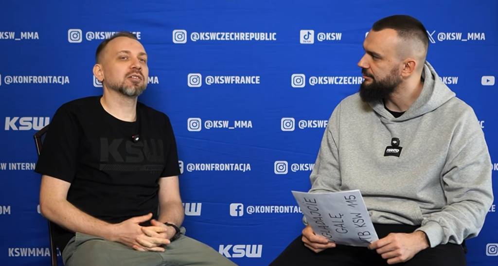 Wojsław Rysiewski o walkach w topie wagi średniej, Danielu Rutkowskim i kulisach gali XTB KSW 115