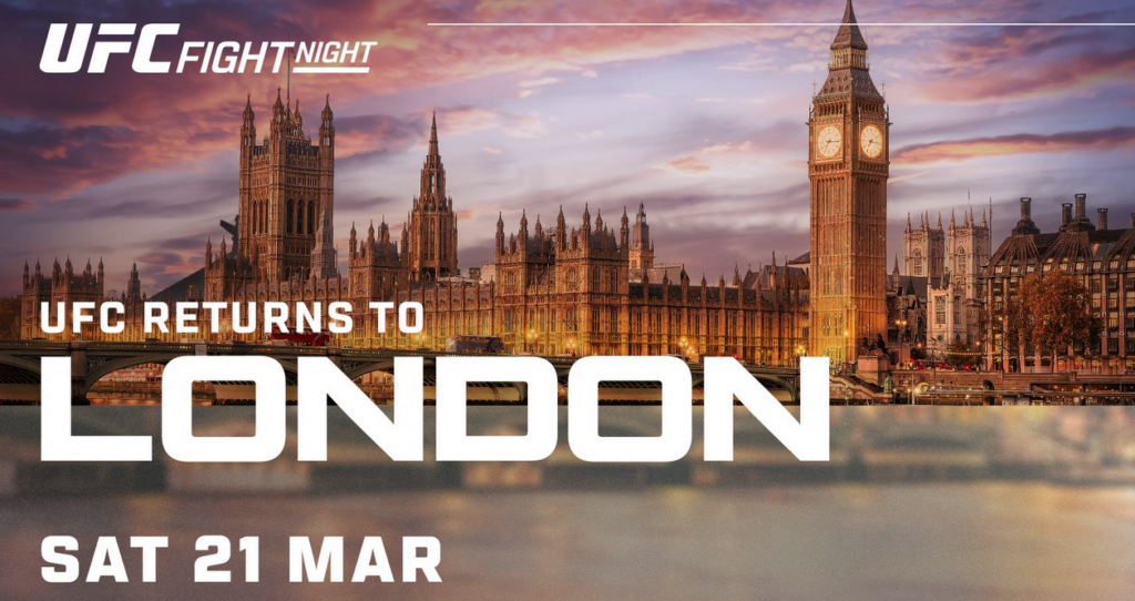 UFC ujawniło kartę walk na Londyn. Tylko jeden Polak na rozpisce