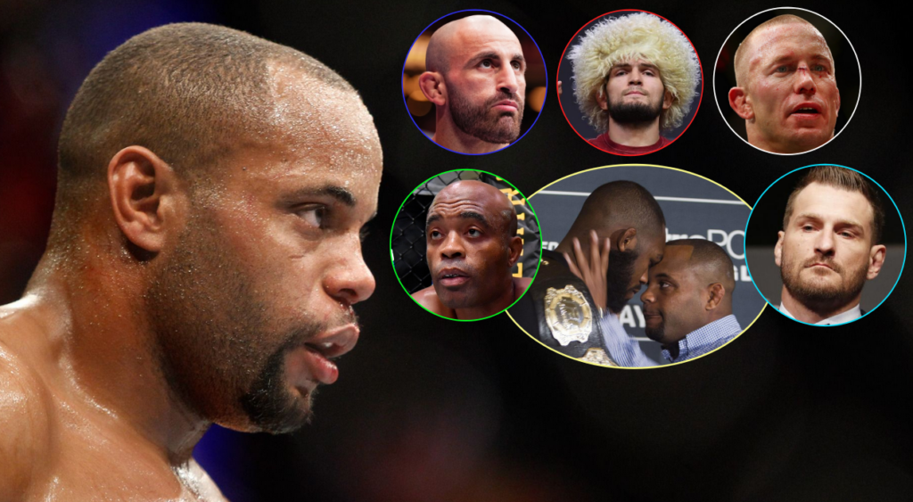 Daniel Cormier przedstawił swój osobisty ranking najlepszych zawodników w historii MMA