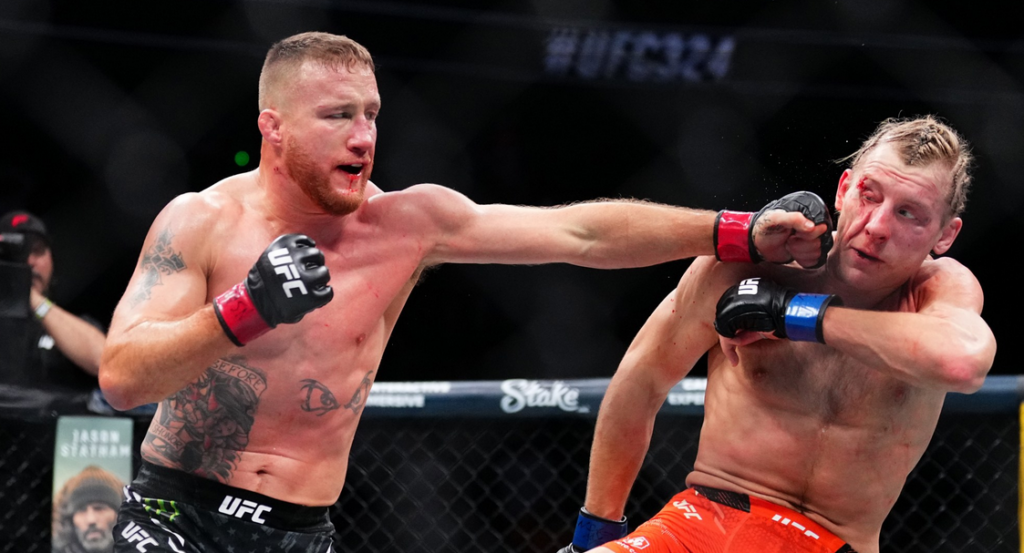 Justin Gaethje bez litości po UFC 324: „Paddy kopie jak… amator”