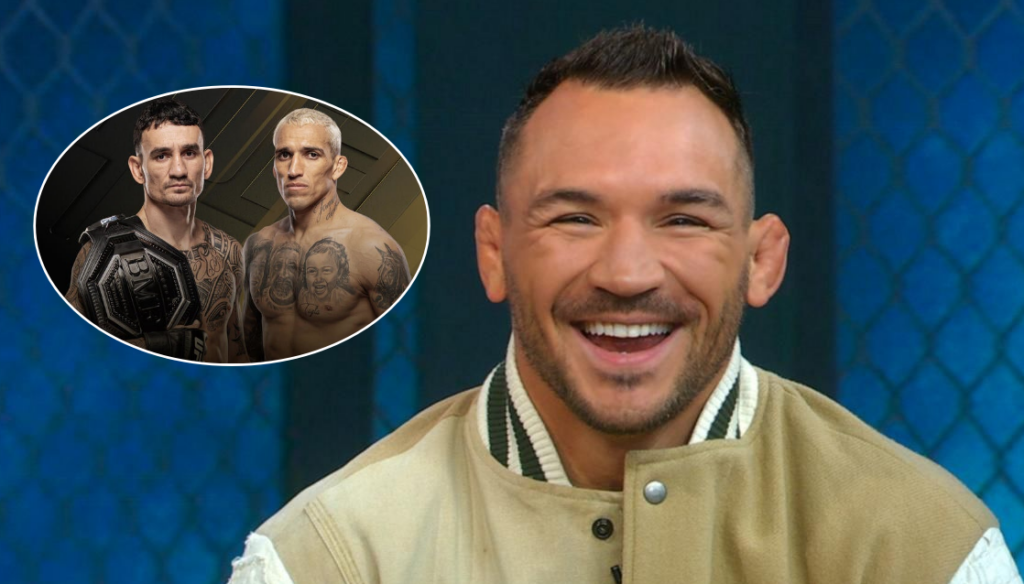 Michael Chandler typuje walkę o pas BMF na UFC 326: „Max ma przewagę, ale Charlesa nigdy nie można skreślać” Michael Chandler typuje walkę o pas BMF na UFC 326: „Max ma przewagę, ale Charlesa nigdy nie można skreślać”