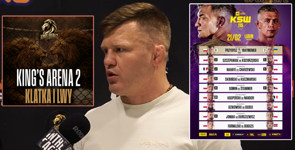 Albert Odzimkowski ocenia galę King’s Arena 2 i zapowiada XTB KSW 115
