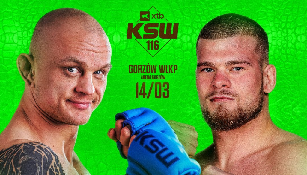 Starcie Damiana Mieczkowskiego z Maksymilianem Kowalskim zamyka kartę walk gali XTB KSW 116