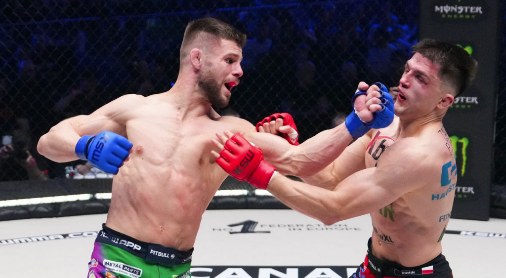 XTB KSW 115: Josef Stummer wypunktował Michała Domina mimo utraty punktu